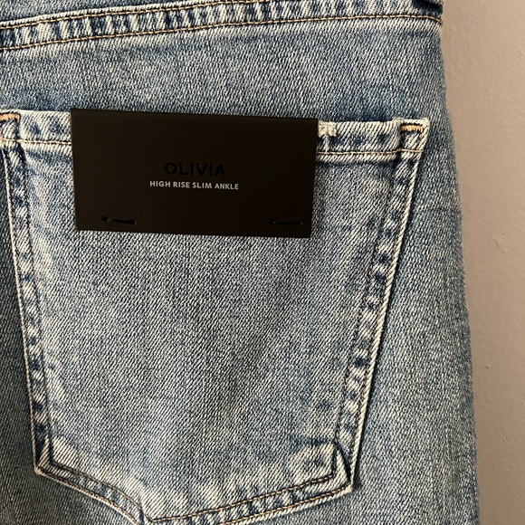 Citizens of Humanity - Olivia High Rise Slim Ankle Jeans in Backroad 28 - Picture 7 of 16